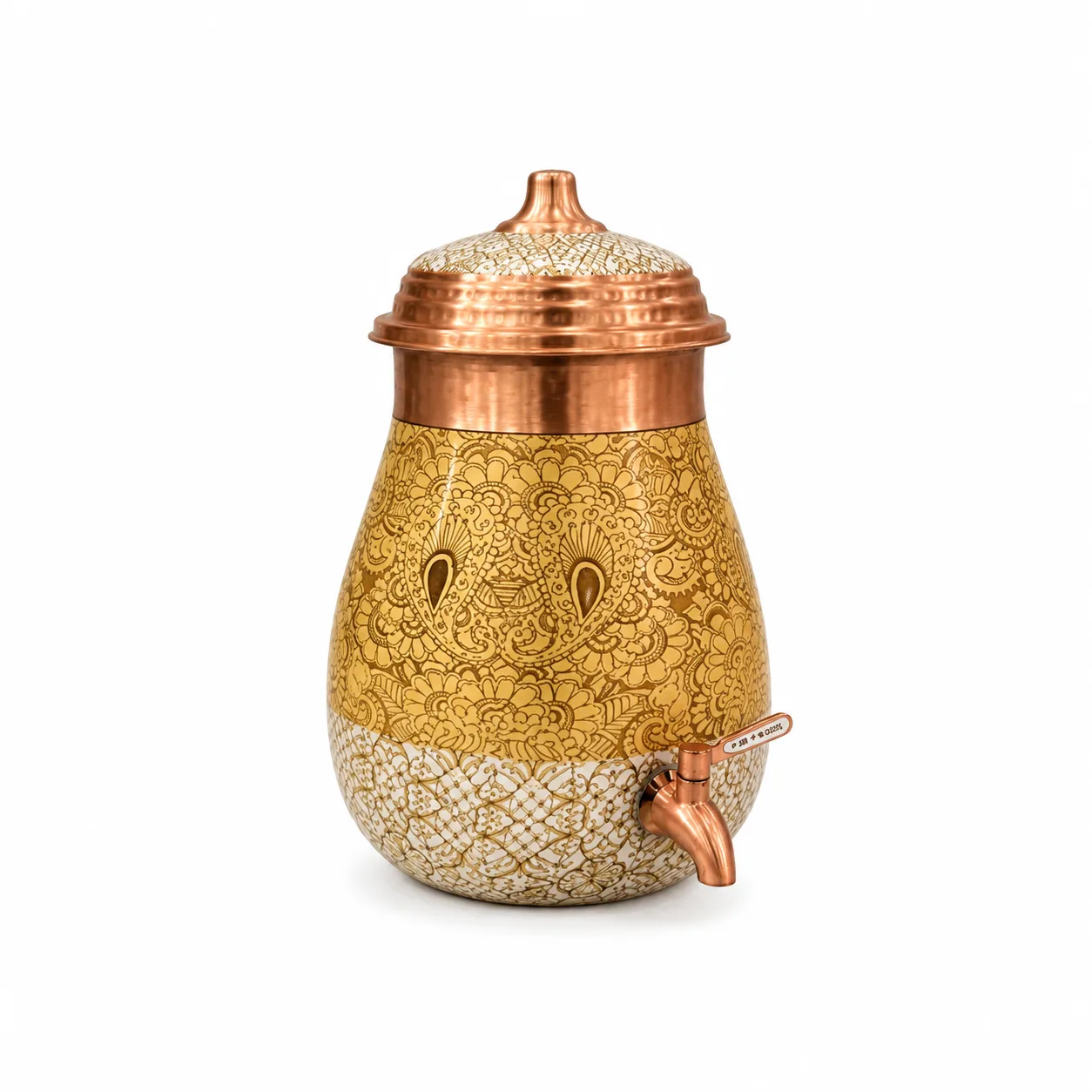 PIPAL Premium Pure Copper Water Matka with Tap