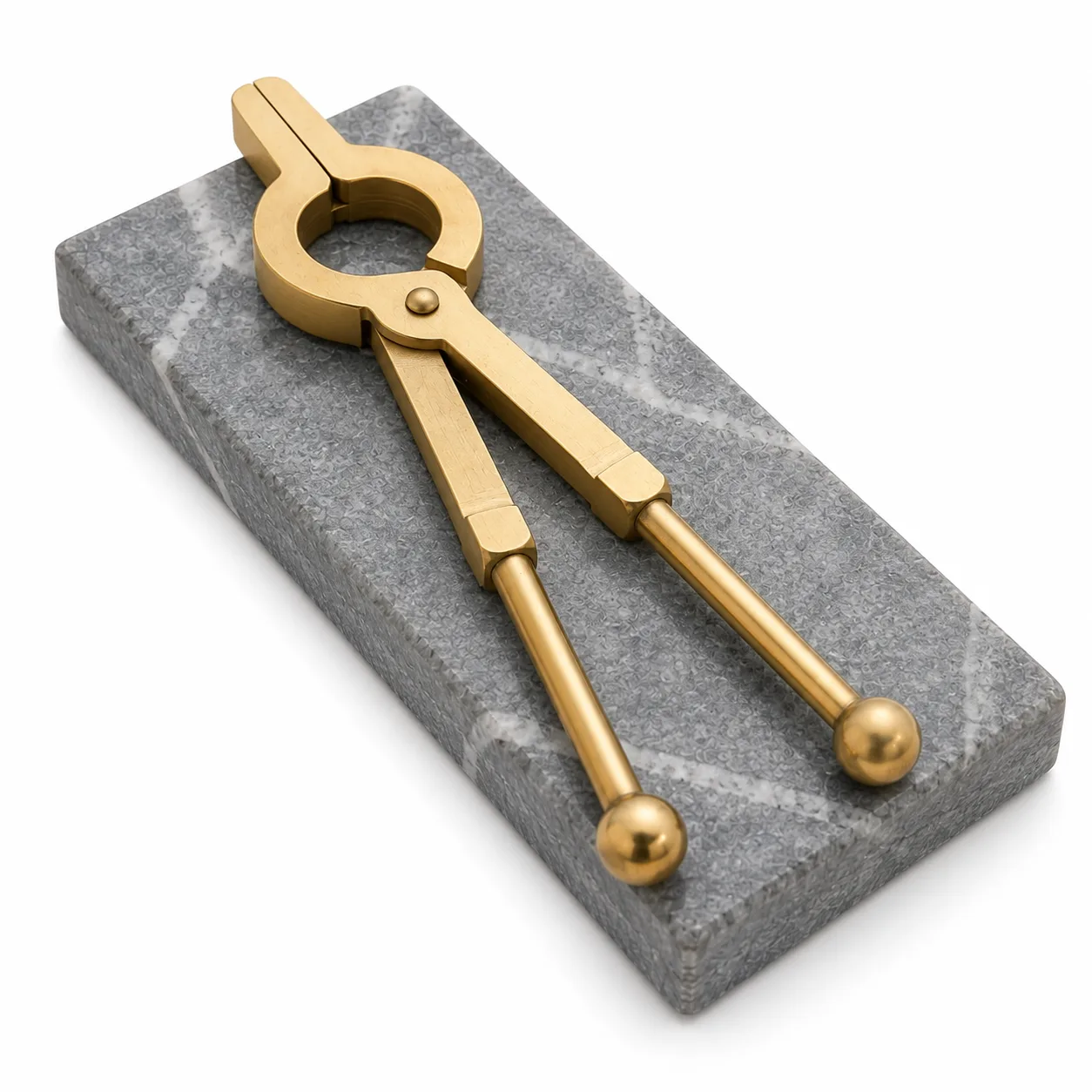 Premium Pure Brass Rajwadi Chimta/ Sansi