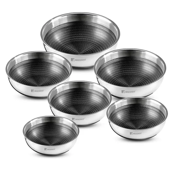 BERGNER Triply + Hi-Tech Stainless Steel Tasla