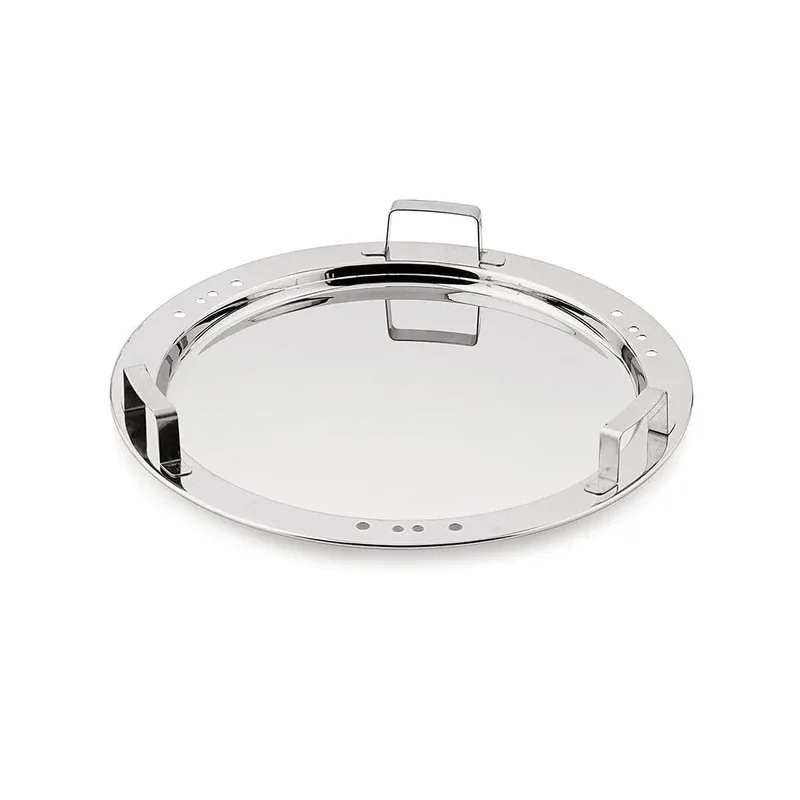 BERGNER Argent Triply Stainless Steel Multi Kadai with Steaming Accessories 6L | 26CM — image 4
