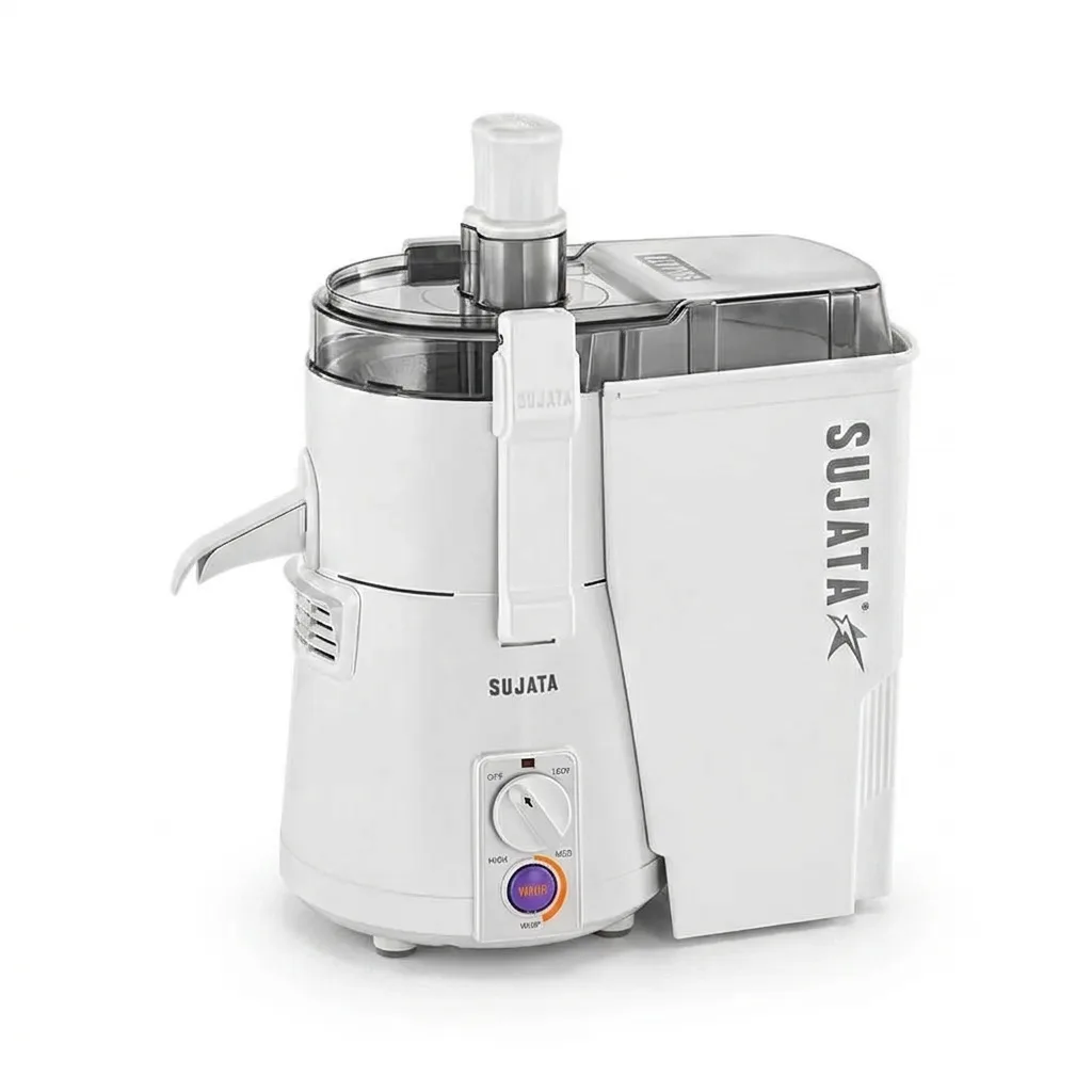 Sujata Powermatic Juicer |900 Watts Double Ball Bearing Motor|22000 RPM|Non-Stop 90 Mins Running