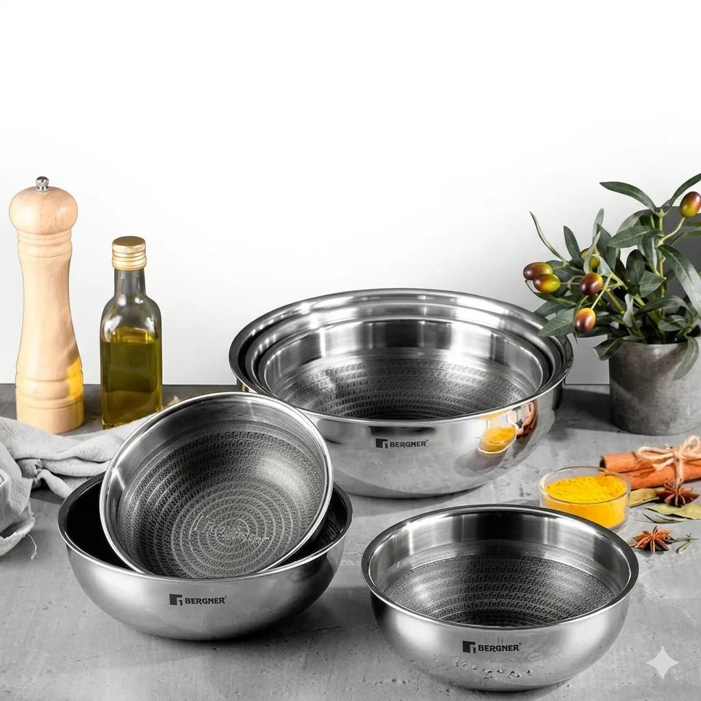BERGNER Triply + Hi-Tech Stainless Steel Tasla — image 2