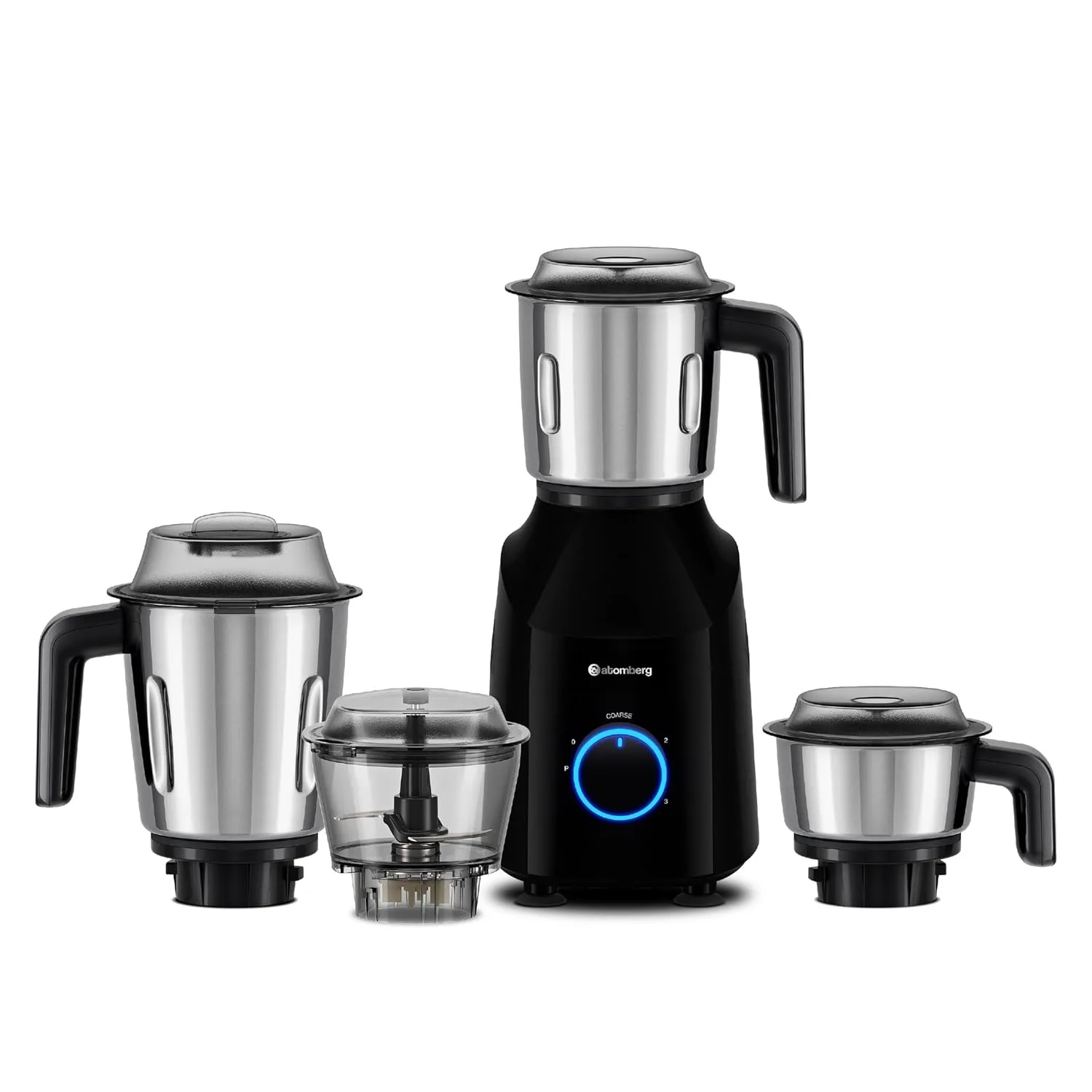 Atomberg 750 Watt Mixer Grinder | 4 Multipurpose Jars including Chopper Jar
