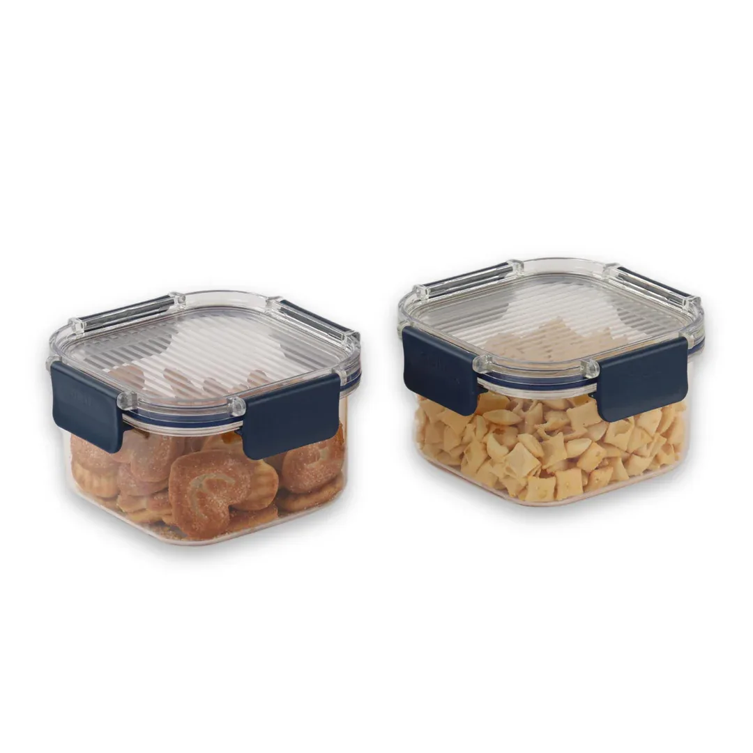 CELLO Premium Airtight Plastic Kitchen Storage Container Set with Locking Lid