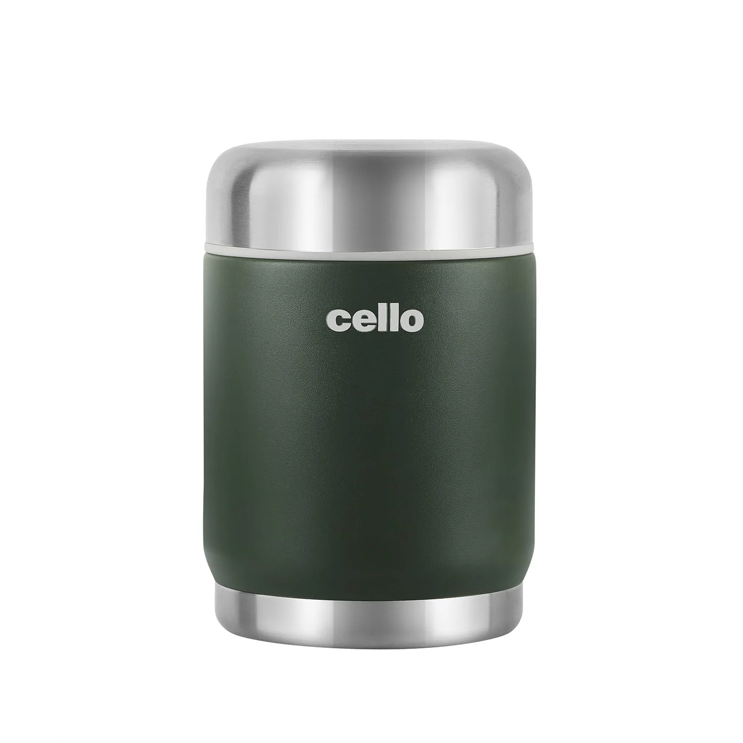 Cello Stainless Steel Vacuum Insulated Food Jar | Double Wall Hot & Cold Thermos Container