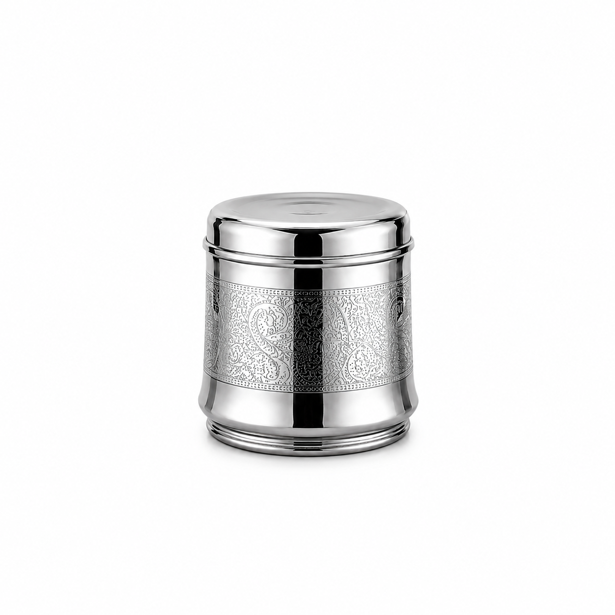 Mirror ornate dabba