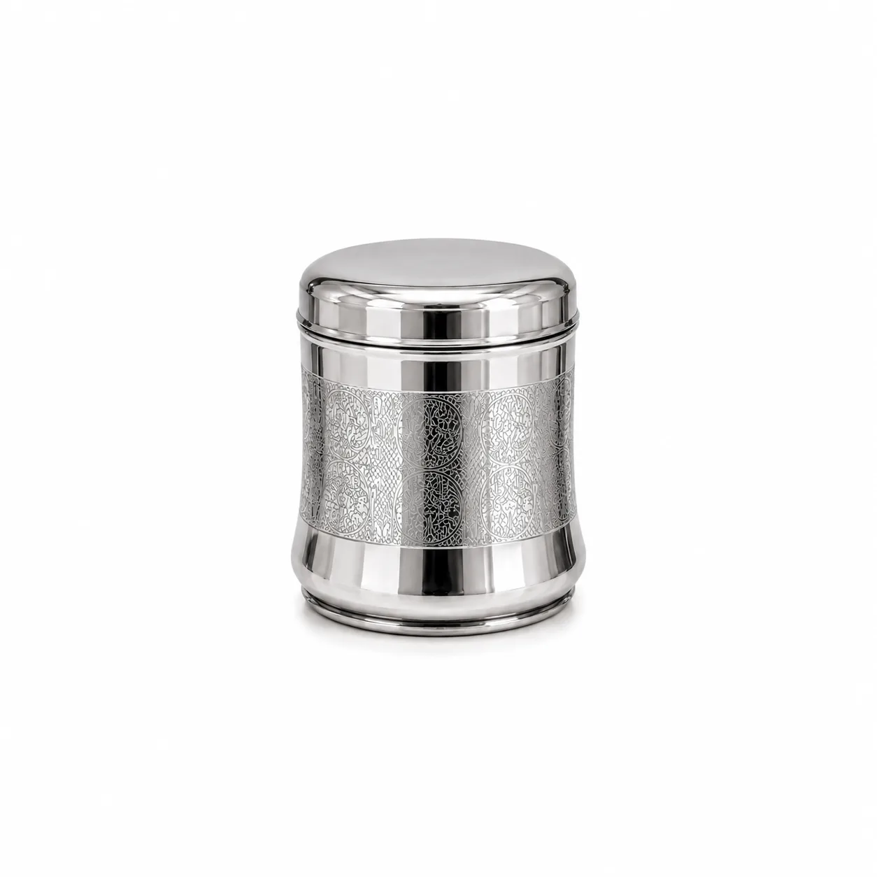 Mirror ornate dabba
