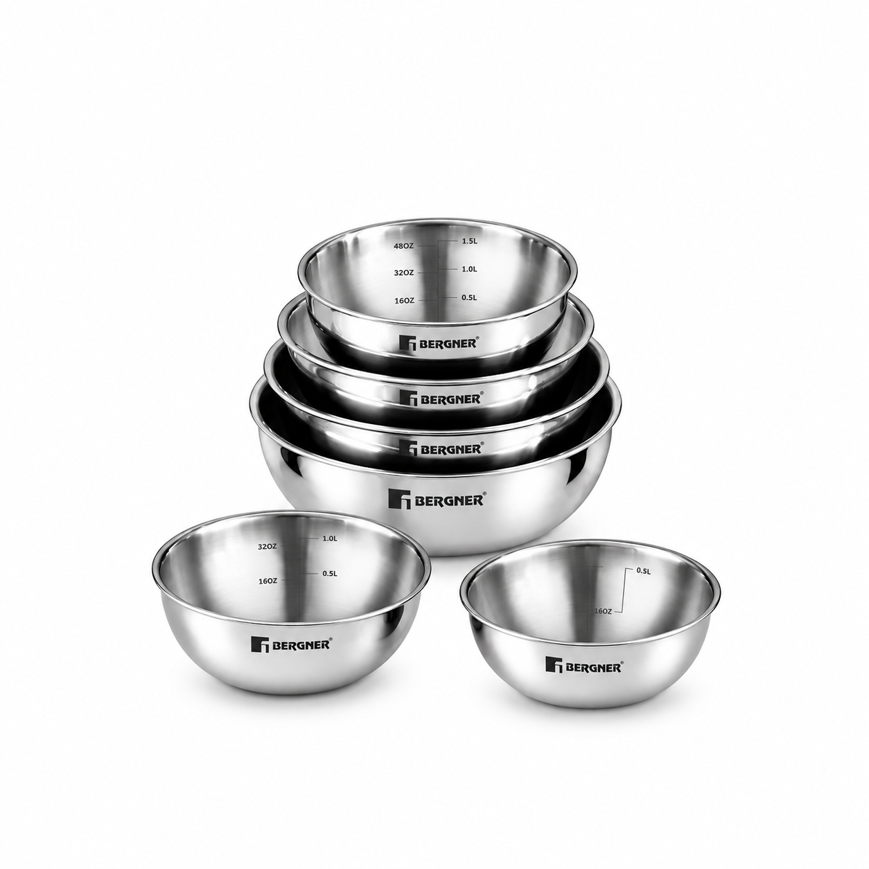 bergner argent triply stainless steel tasra
