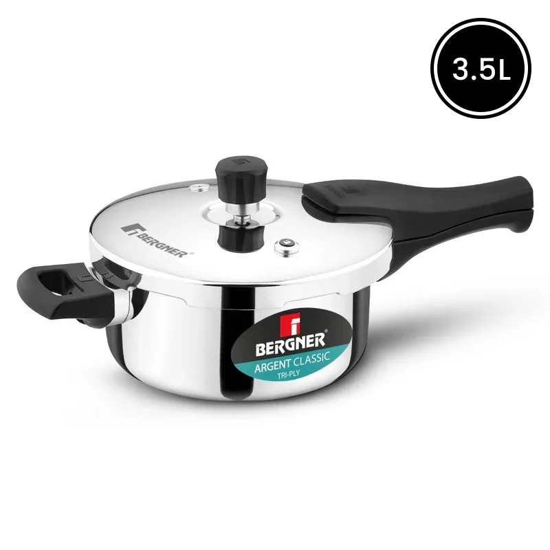 Bergner Argent Classic Triply Pressure Pan